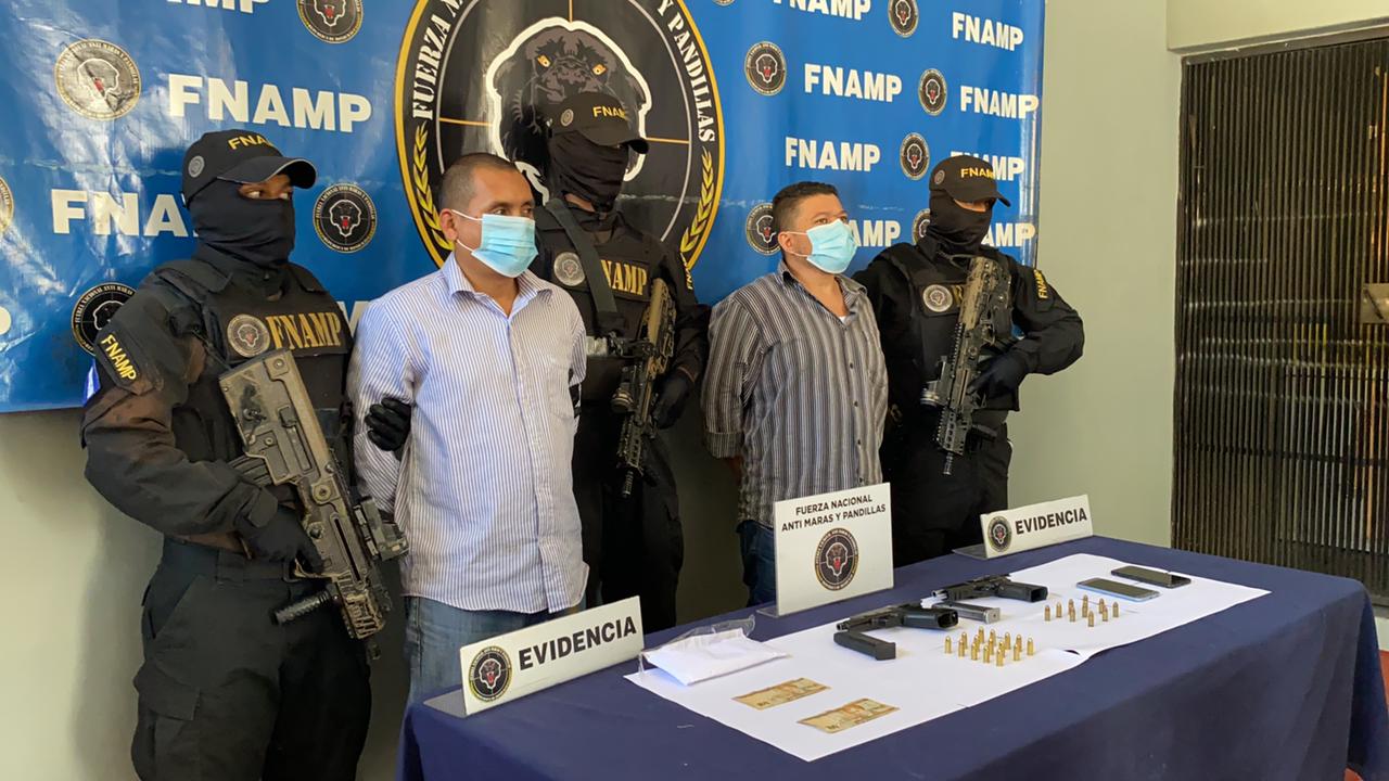 FNAMP captura a dos 'toros' de la mara Salva Trucha MS-13