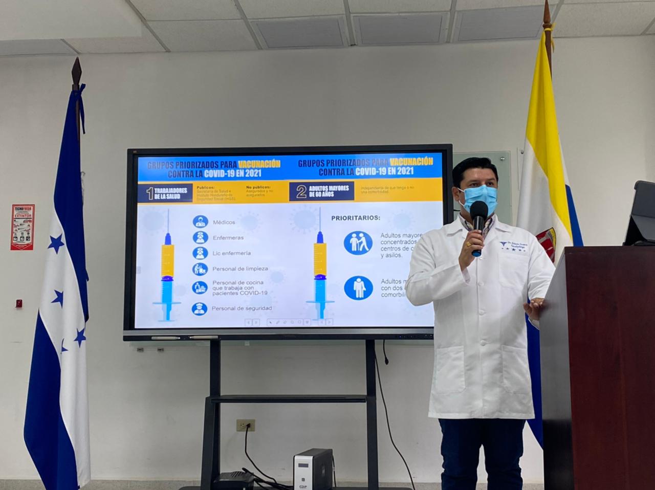 Cosenza: "Los primeros en recibir vacuna contra Covid-19 serán los de la primera línea"