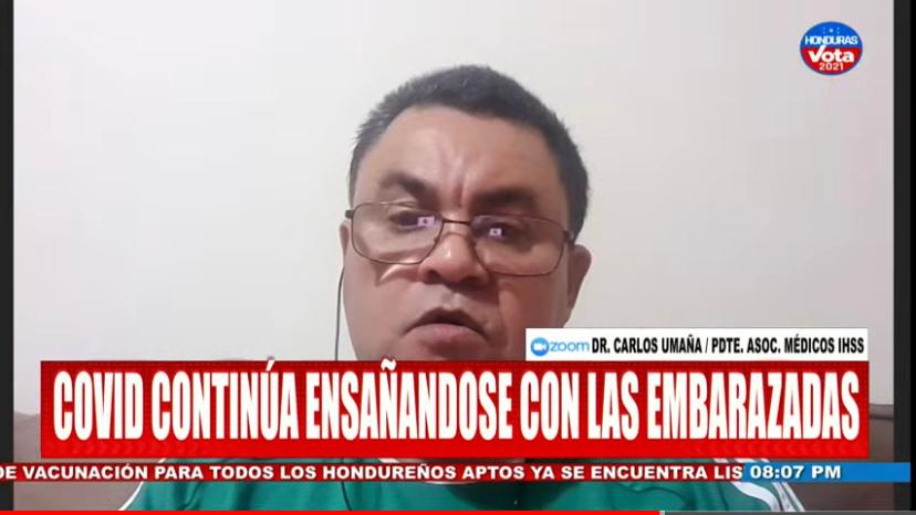 El Covid arremete contra mujeres embarazadas: Carlos Umaña