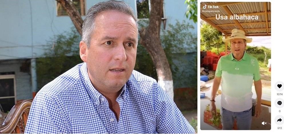 "Los que critican son amargados" dice Ricardo Álvarez a sus detractores de Tik-Tok