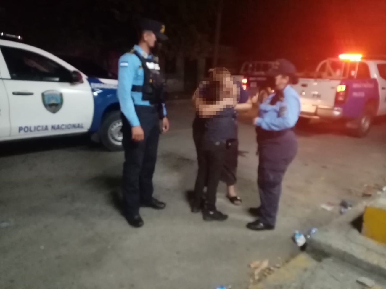 Recuperan niña que fue reportada como desaparecida en San Pedro Sula