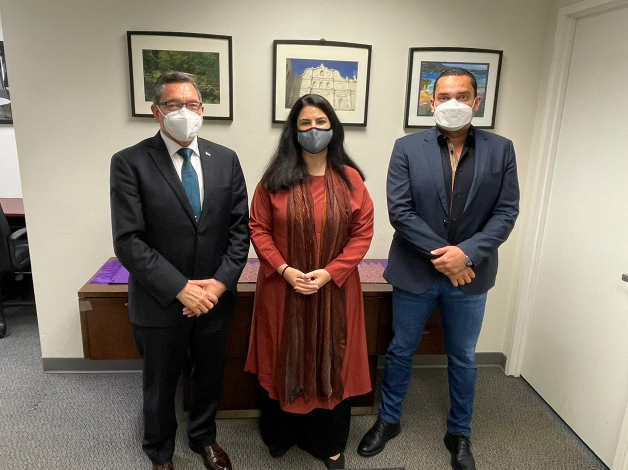 Diputado Tomás Zambrano, supervisó la atención a hondureños en EEUU en el Consulado de Nueva York y visitó la ONU.