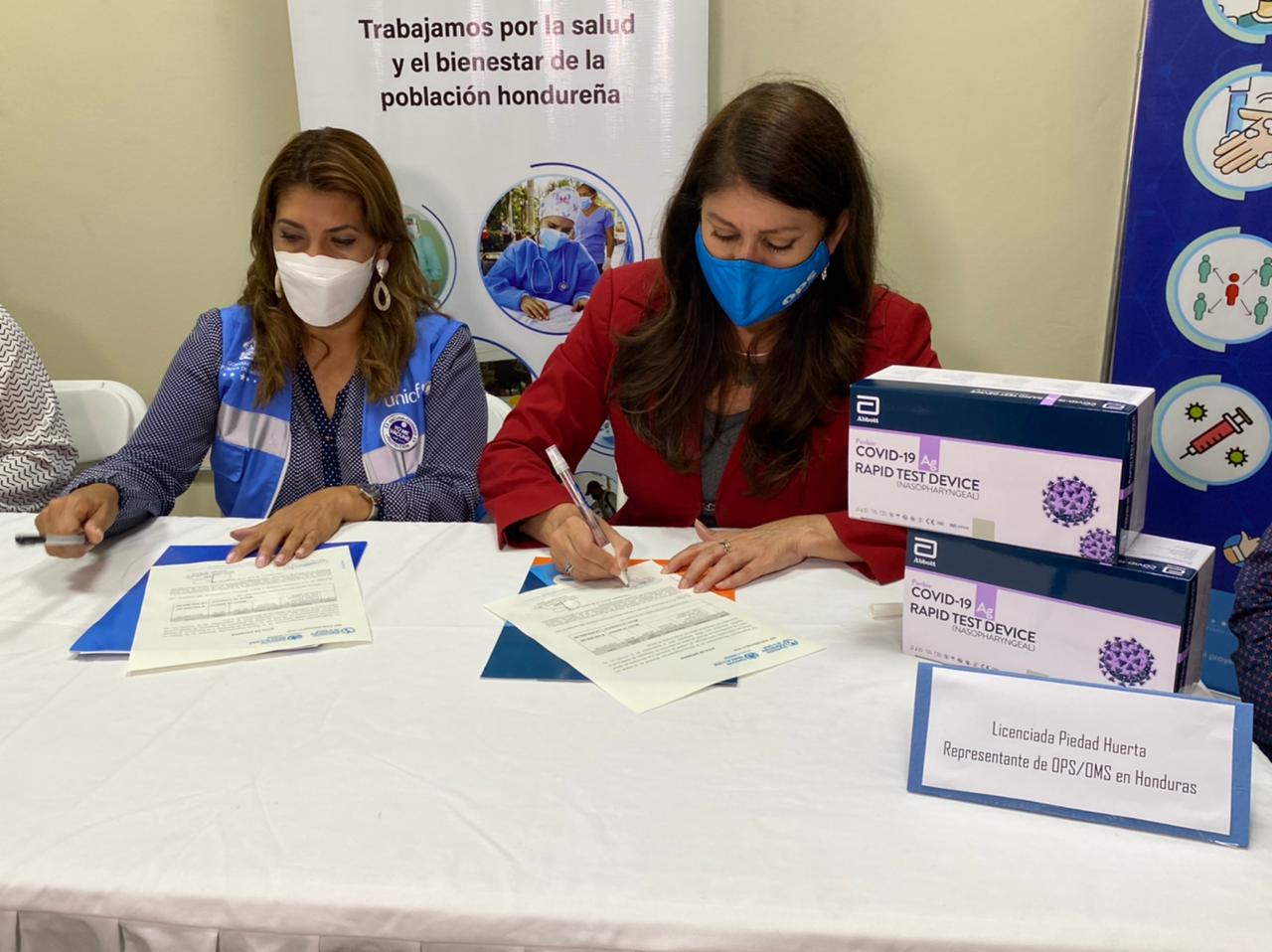 Para fortalecer la respuesta ante el Covid-19 Salud recibe lote de 80 mil pruebas de antígeno