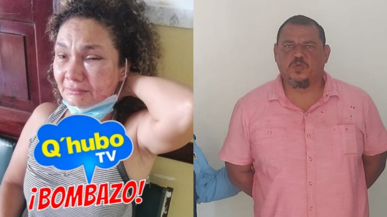 ¡REPUDIABLE! Hombre golpea a su esposa en vía pública en SPS