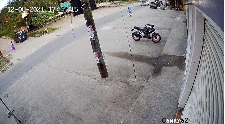 Cámaras captan momento en que asesinan a ciudadano