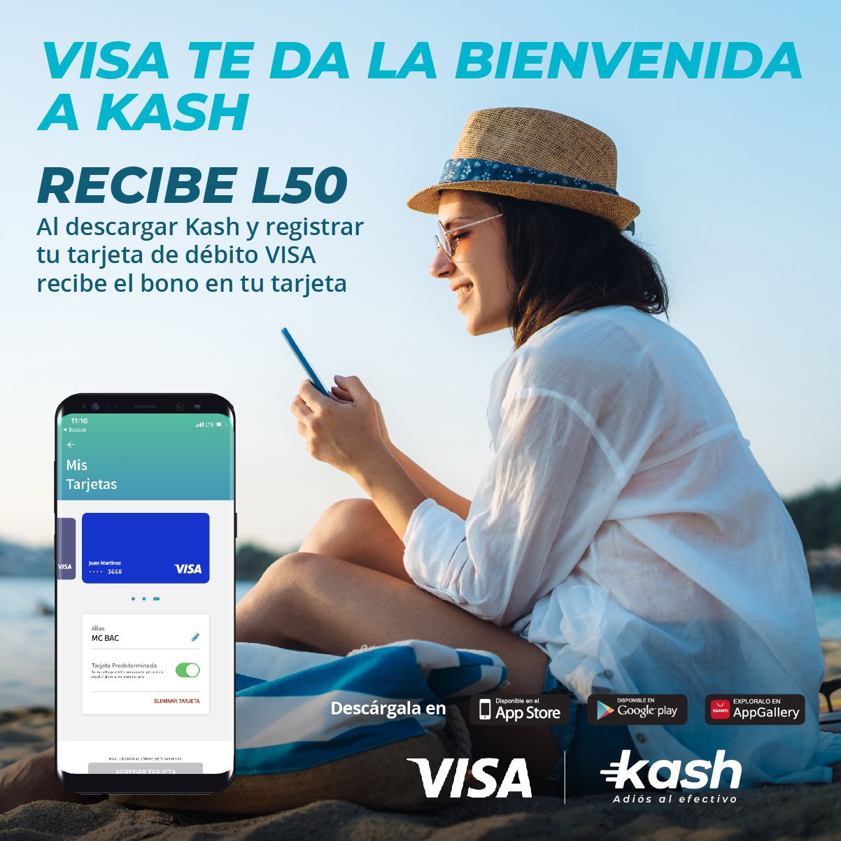 Esta Navidad, Kashea con Kash y Visa para ganar premios