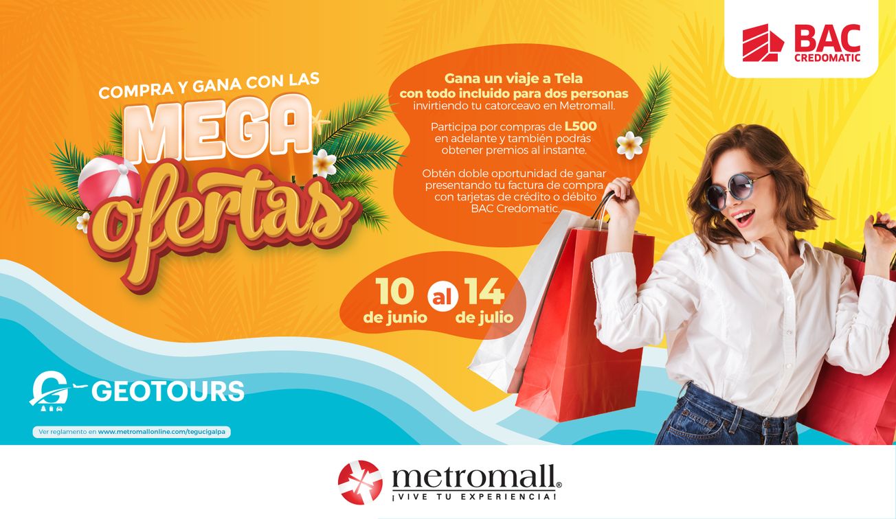 Disfruta, Compra y Gana en el Mega Ofertas de Metromall