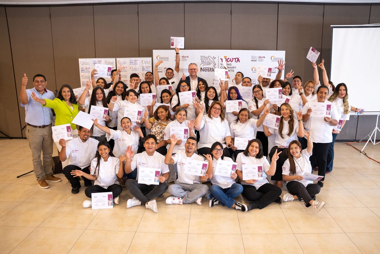 Nestlé beneficia a jóvenes hondureños talentos culinarios